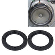 2 PCS 4 inch Car Auto ABS Loudspeaker Base Protection Hollow Cover Holder Mat, Inner Diameter: 10cm - free shipping - PMC TechLife - Order now!