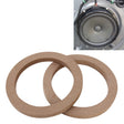 2 PCS Car Auto Universal Wood Loudspeaker Base Protection Cover Holder Mat, Inner Diameter: 14.5cm - Car Amplifiers by PMC TechLife | Online Shopping South Africa | PMC TechLife | Buy Now Pay Later Mobicred