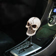 Universal Skull Head Shape ABS Manual or Automatic Gear Shift Knob  with Three Rubber Covers Fit for All Car(White) - Shift Knob by PMC TechLife | Online Shopping South Africa | PMC TechLife | Buy Now Pay Later Mobicred