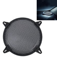 8 inch Car Auto Metal Mesh Black Round Hole Subwoofer Loudspeaker Protective Cover Mask Kit with Fixed Holder - Car Amplifiers by PMC TechLife | Online Shopping South Africa | PMC TechLife | Buy Now Pay Later Mobicred