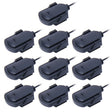 10 PCS Car Audio Microphone 3.5mm Jack Plug Mic Stereo Mini Wired External Sticker Microphone Player for Auto DVD Radio, Cable Length: 2.1m - Car Amplifiers by PMC TechLife | Online Shopping South Africa | PMC TechLife | Buy Now Pay Later Mobicred