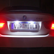 2 PCS Canbus License Plate Light with 24 SMD-3528 Lamps for Benz