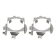 1 Pair H7 LED Headlight Bulb Retainers Holder Adapter for Volkswagen Touareg SAAB Mercedes Benz B Class ML - Car Light Accessories by PMC TechLife | Online Shopping South Africa | PMC TechLife | Buy Now Pay Later Mobicred