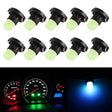 10PCS 2W T4.2 Wedge Instrument Panel LED Light Dashboard Gauge Cluster Indicator Lamp Bulb(Ice Blue Light) - Instrument Lights by PMC TechLife | Online Shopping South Africa | PMC TechLife | Buy Now Pay Later Mobicred