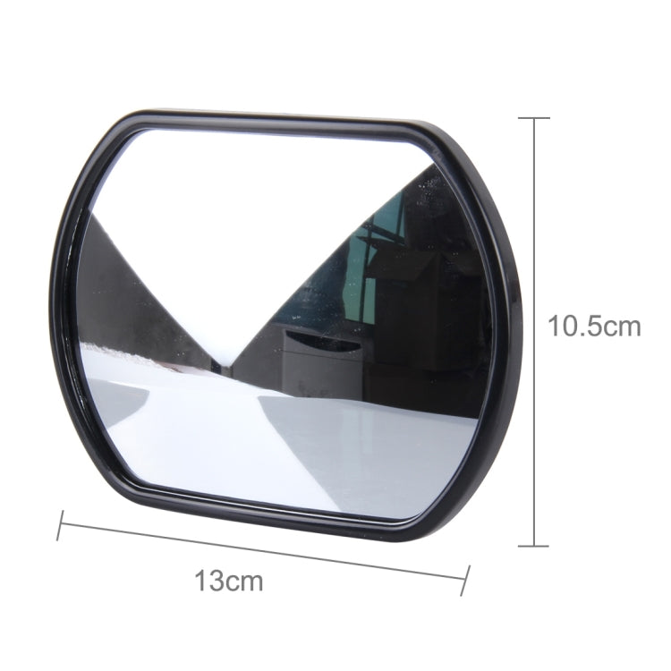 3R-025 Truck Blind Spot Rear View Wide Angle Mirror, Size: 14cm �� 10.5cm(Black)