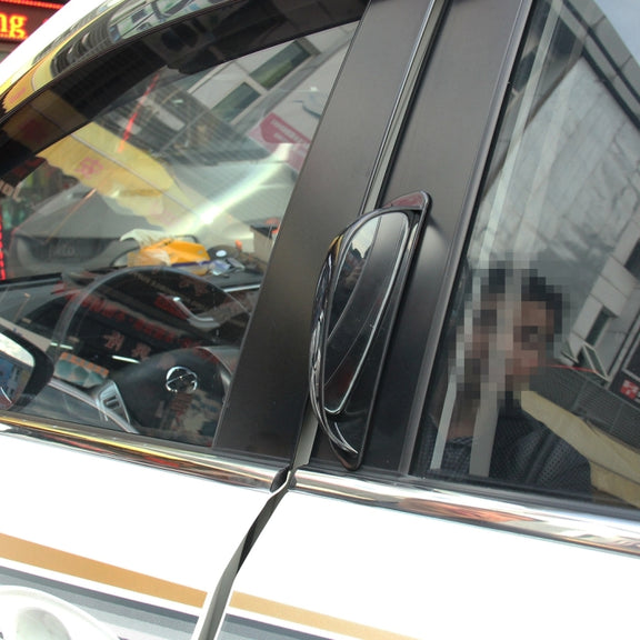 3R-090 Car Blind Spot Rear View Wide Angle Mirror, Right(Black)
