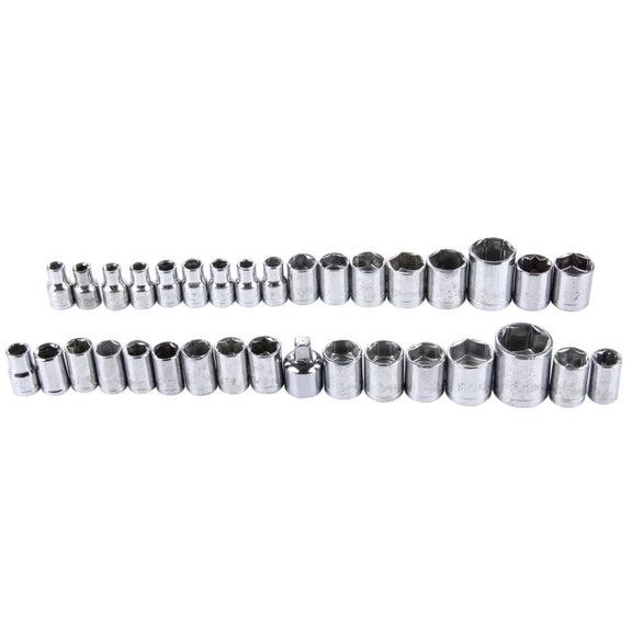 AIWA 40 PCS Automobile Motorcycle Tool Box Set Socket Wrench Sleeve Suit Hardware Auto Car Repair Tools Socket Wrenches for Precise Repair or Maintenance