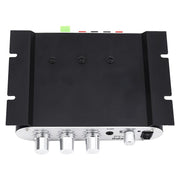 Car 2.1CH HIFI Subwoofer Amplifier Audio, Support MP3(Black)