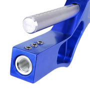 Car Modification Heightening Gear Shifter Extension Rod Adjustable Height Adjuster Lever Shift Lever with Adapters for Honda(Blue)