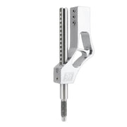 Car Modification Heightening Gear Shifter Extension Rod Adjustable Height Adjuster Lever Shift Lever with Adapters for Honda(Silver)