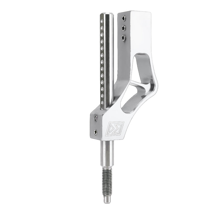Car Modification Heightening Gear Shifter Extension Rod Adjustable Height Adjuster Lever Shift Lever with Adapters for Honda(Silver)