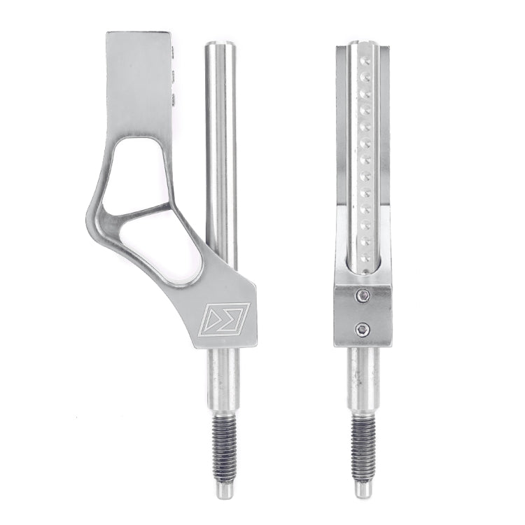 Car Modification Heightening Gear Shifter Extension Rod Adjustable Height Adjuster Lever Shift Lever with Adapters for Honda(Silver)