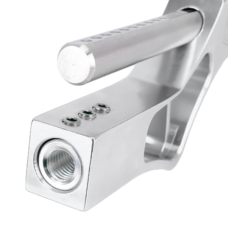 Car Modification Heightening Gear Shifter Extension Rod Adjustable Height Adjuster Lever Shift Lever with Adapters for Honda(Silver)