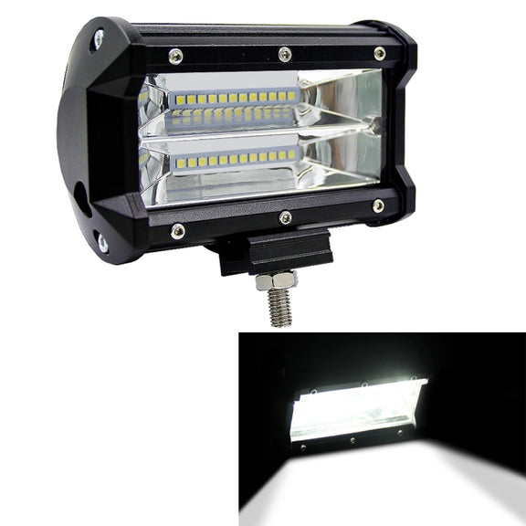 5 inch 18W 24 LED Water-resistant IP67 Two Bar Modified Off-road Lights Spotlight Light Car Work Lights, DC 9-48V(White Light)