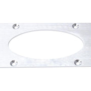 2 PCS Anti-collision Protection Decorative Bar Behind The Siege Car Decoration(Silver)