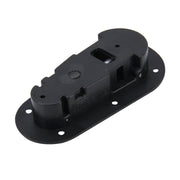 A Pair Car Carbon Fiber Cover Lock Modified Hood Lock General Racing Car Cover Lock(Black)