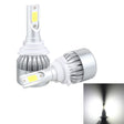 2 PCS 9005 18W 1800 LM 6000K IP68 Casnbus Constant Current Car LED Headlight with 2 COB Lamps, DC 9-36V(White Light) - LED Headlamps by PMC TechLife | Online Shopping South Africa | PMC TechLife | Buy Now Pay Later Mobicred