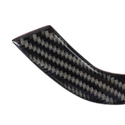 Car Carbon Fiber Window Lift Panel With Folding Key Soild Decorative Sticker for Left Drive BMW Z4  2009-2015
