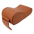 Universal Car PU Leather and Memory Foam Wrapped  Armrest Box Breathable Car Armrest Box Mat with Phone Holder Storage Bag(Brown) - Stowing Tidying by PMc TechLife | Online Shopping South Africa | PMc TechLife | Buy Now Pay Later Mobicred