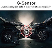 X96 4 inch 2.5D Full HD 1080P Multi-functional Smart Car Dual Lens Video Record Camera Support TF Card / Motion Detection
