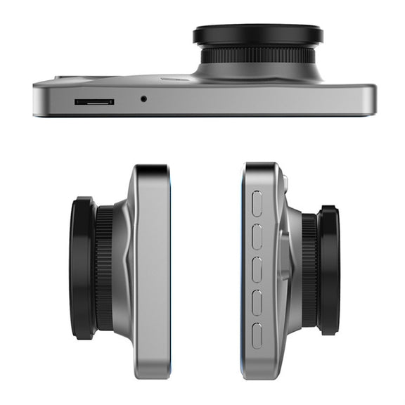 X96 4 inch 2.5D Full HD 1080P Multi-functional Smart Car Dual Lens Video Record Camera Support TF Card / Motion Detection