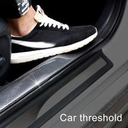 Universal Car Door Threshold Decoration Strip Decorative Sticker, Size : 10CM x 3M(Black)