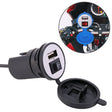 Universal Motorcycle USB Phone Charger Fast Charging, Random Color Delivery - Battery Charger by PMC TechLife | Online Shopping South Africa | PMC TechLife | Buy Now Pay Later Mobicred