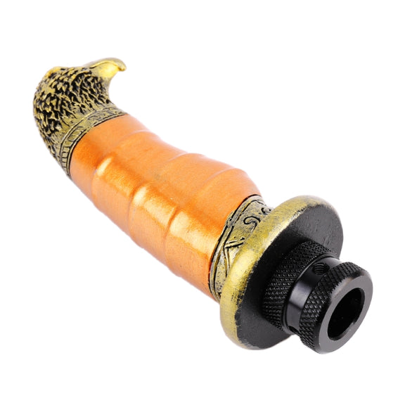 Universal Car Eagle Shape Metal Gear Shift Knob Modified Car Auto Transmission Shift Lever Knob(Gold)