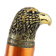 Universal Car Eagle Shape Metal Gear Shift Knob Modified Car Auto Transmission Shift Lever Knob(Gold)