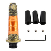 Universal Car Eagle Shape Metal Gear Shift Knob Modified Car Auto Transmission Shift Lever Knob(Gold)