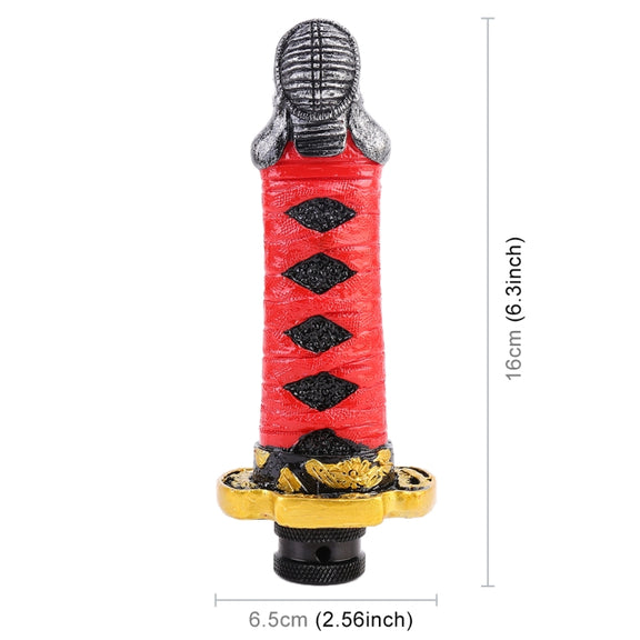 Universal Car Mask Leader Shape Metal Gear Shift Knob Modified Car Auto Transmission Shift Lever Knob