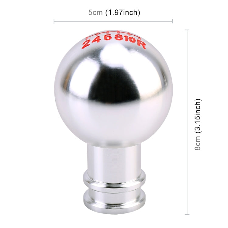 Universal Car Metal 5-Speed Gear Shift Knob Modified Car Auto Transmission Shift Lever Knob