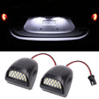 2 PCS DC 12V 3W 150LM 6000K LED License Plate Light 18LEDs SMD-4014 Bulbs Lamps for Chevrolet - License Plate Lights by PMC TechLife | Online Shopping South Africa | PMC TechLife | Buy Now Pay Later Mobicred