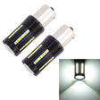 2 PCS 1156 / BA15S DC9-16V / 8.2W / 6000K / 655LM Car Auto Reversing Lights / Turn Light 66LEDs SMD-2016 Lamps - Brake Lights by PMC TechLife | Online Shopping South Africa | PMC TechLife | Buy Now Pay Later Mobicred
