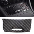 Car Carbon Fiber Ashtray Panel Decorative Sticker for Mercedes-Benz GLA 2015-2018 - free shipping - PMC Jewellery - Order now!
