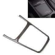 Car Carbon Fiber Central Control Panel Frame Decorative Sticker for Mercedes-Benz GLA 2015-2018