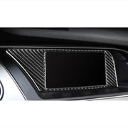 Car Carbon Fiber Inner Frame without Navigation Decorative Sticker for Audi A4L / A5 / Q5 2009-2016