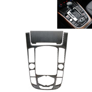 2 PCS Car Carbon Fiber Gear Panel Decorative Sticker for Audi A4L / A5 / Q5 2009-2016