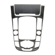 2 PCS Car Carbon Fiber Gear Panel Decorative Sticker for Audi A4L / A5 / Q5 2009-2016