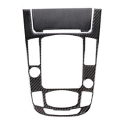2 PCS Car Carbon Fiber Gear Panel Decorative Sticker for Audi A4L / A5 / Q5 2009-2016