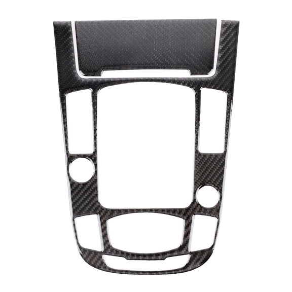 2 PCS Car Carbon Fiber Gear Panel Decorative Sticker for Audi A4L / A5 / Q5 2009-2016