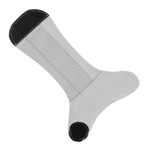 Universal Nonslip Breathable Genuine Leather Car Gear Shift Knob Cover(Grey)