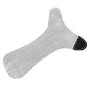 Universal Nonslip Breathable Genuine Leather Car Gear Shift Knob Cover(Grey)