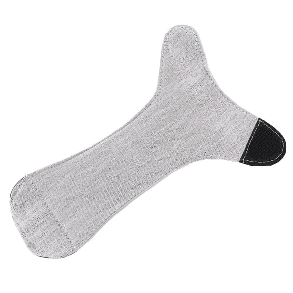Universal Nonslip Breathable Genuine Leather Car Gear Shift Knob Cover(Grey)