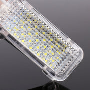 2 PCS LED Car DC 12V 1.5W Door Lights Lamps for Audi / Volkswagen(Red Light)