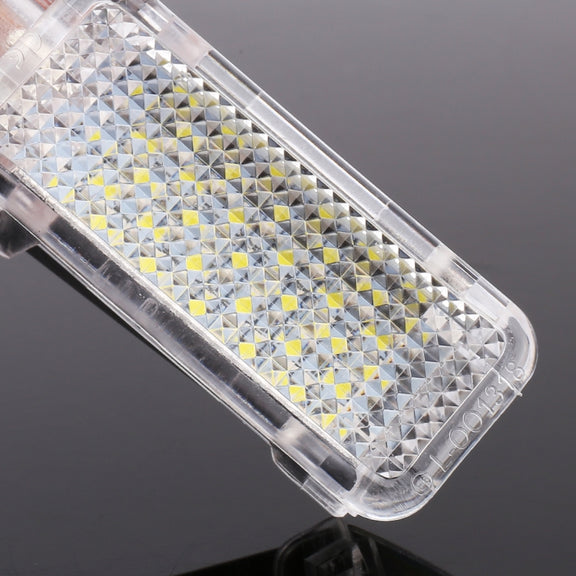 2 PCS LED Car DC 12V 1.5W Door Lights Lamps for Audi / Volkswagen(Red Light)