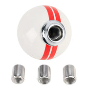 Universal Vehicle Ball Shape Modified Resin Shifter Manual 5-Speed Gear Shift Knob(Red)