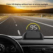 C700 2.6 inch Universal Car OBD2 HUD Vehicle-mounted Head Up Display