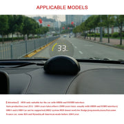 C700 2.6 inch Universal Car OBD2 HUD Vehicle-mounted Head Up Display