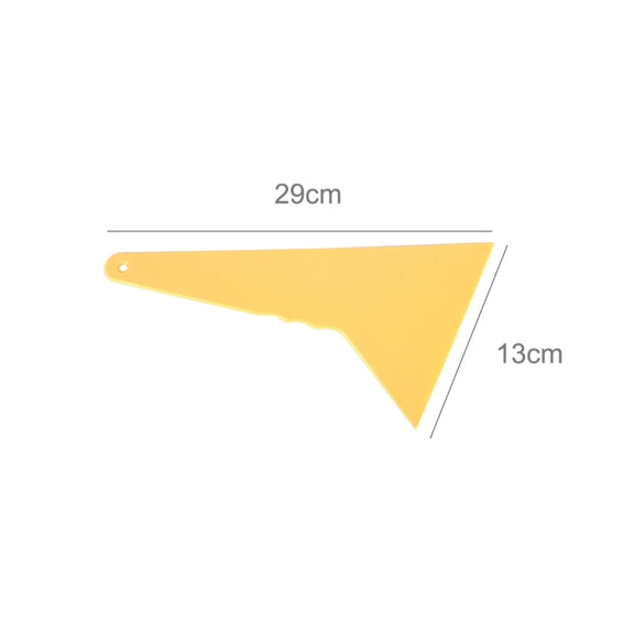 Window Film Handle Squeegee Tint Tool For Car Home Office, Big Size(Yellow)